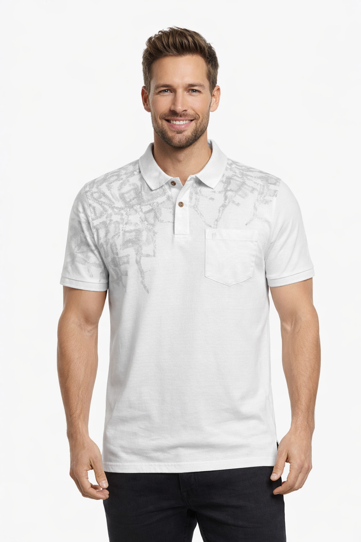 Men’s Camouflage Printed Polo