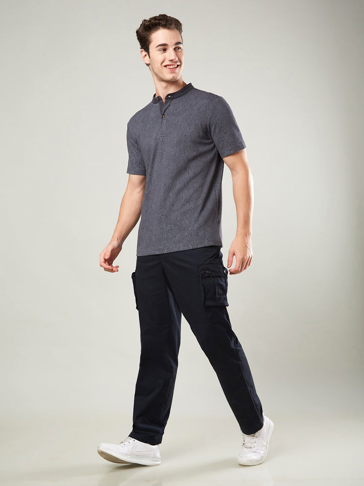 Men’s Mandarin Collar Tee