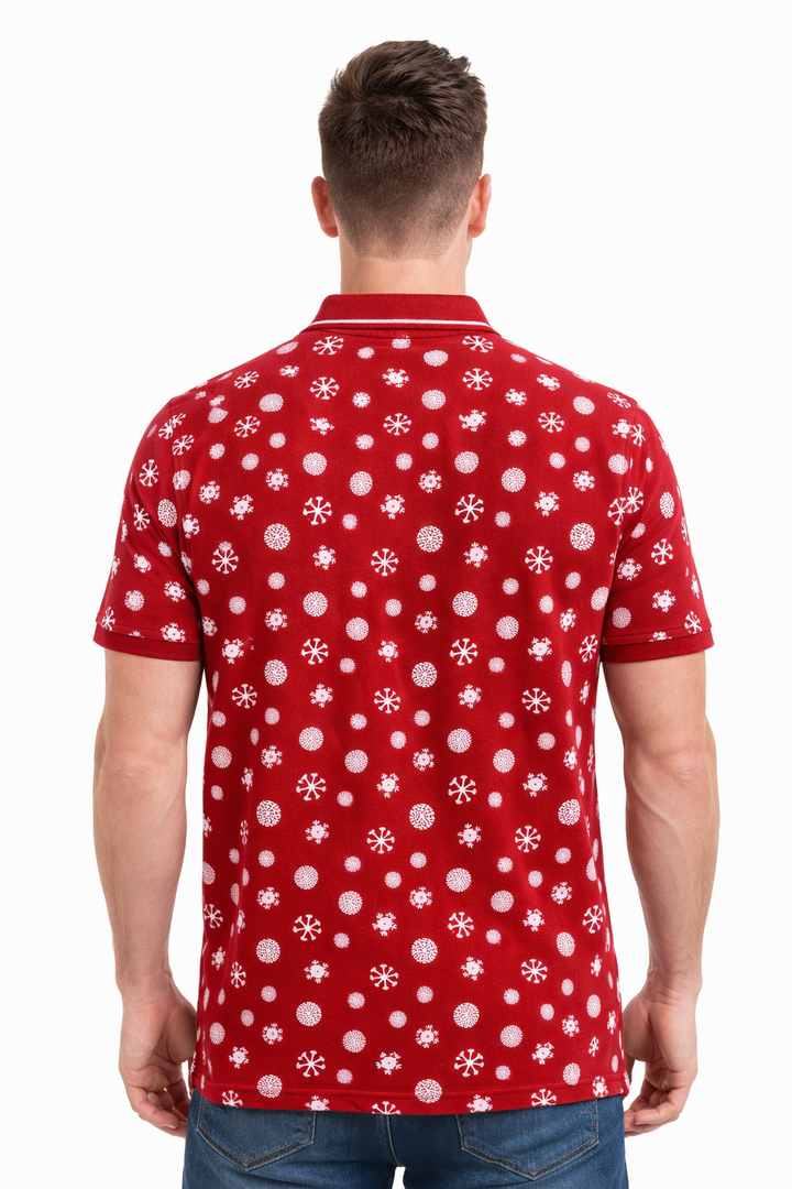Men’s Graphic Printed Polo