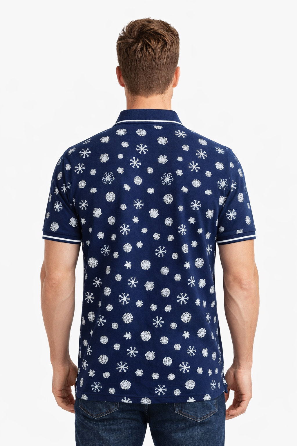 Men’s Graphic Printed Polo