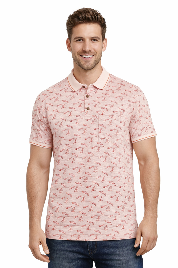 Men’s Graphic Printed Polo
