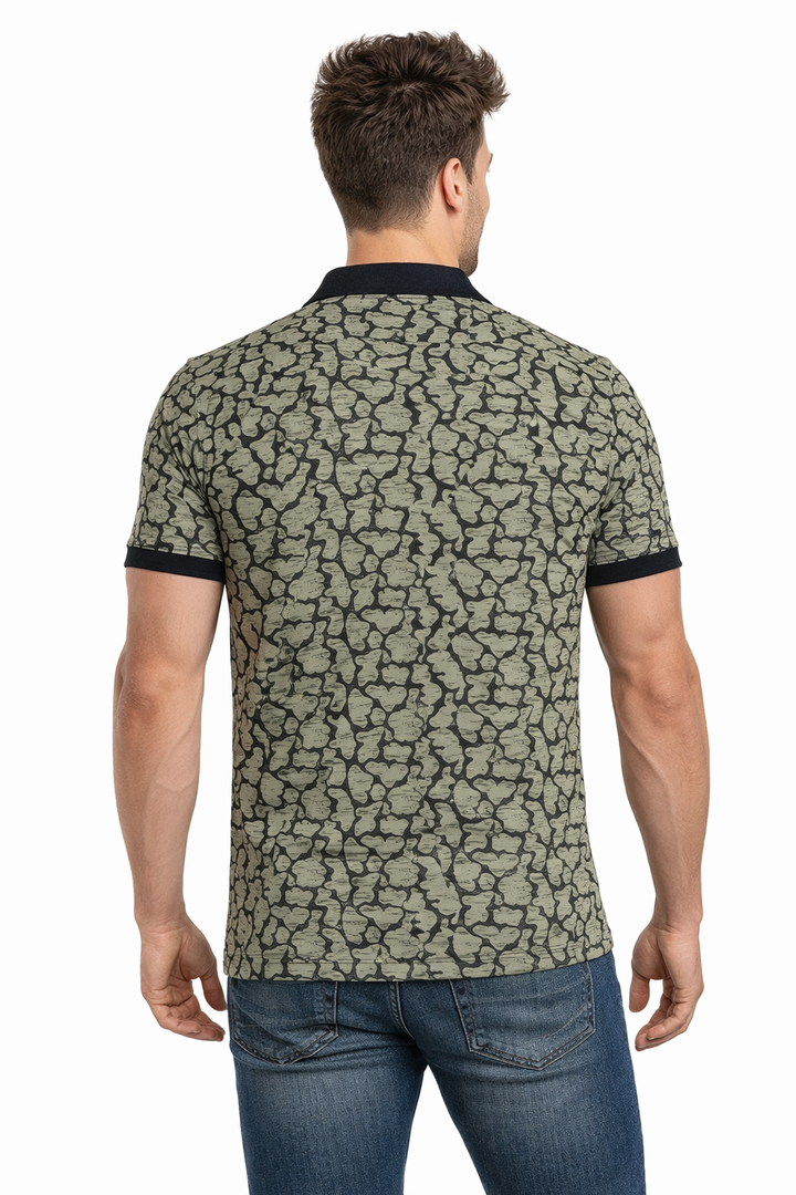 Men’s Camouflage Printed Polo