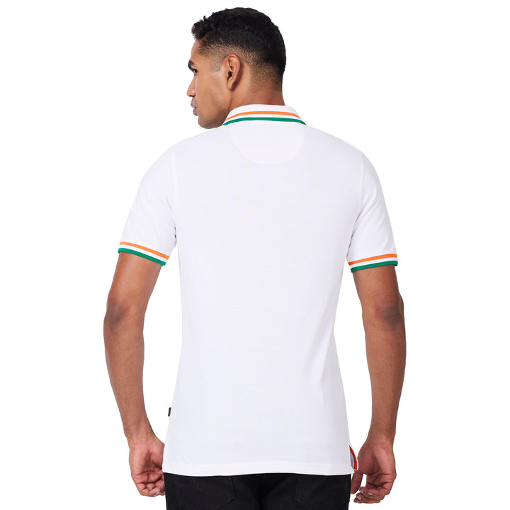 Men's Country Polo with Tricolor