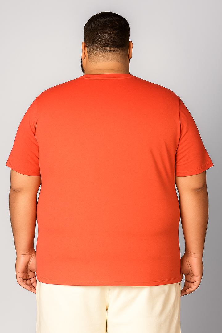 Men’s  Printed Round Neck Tee – “Future Create Your Way” - Big and Tall