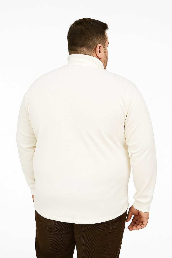 Men's Long Slevees Turtleneck T-Shirt - Big & Tall