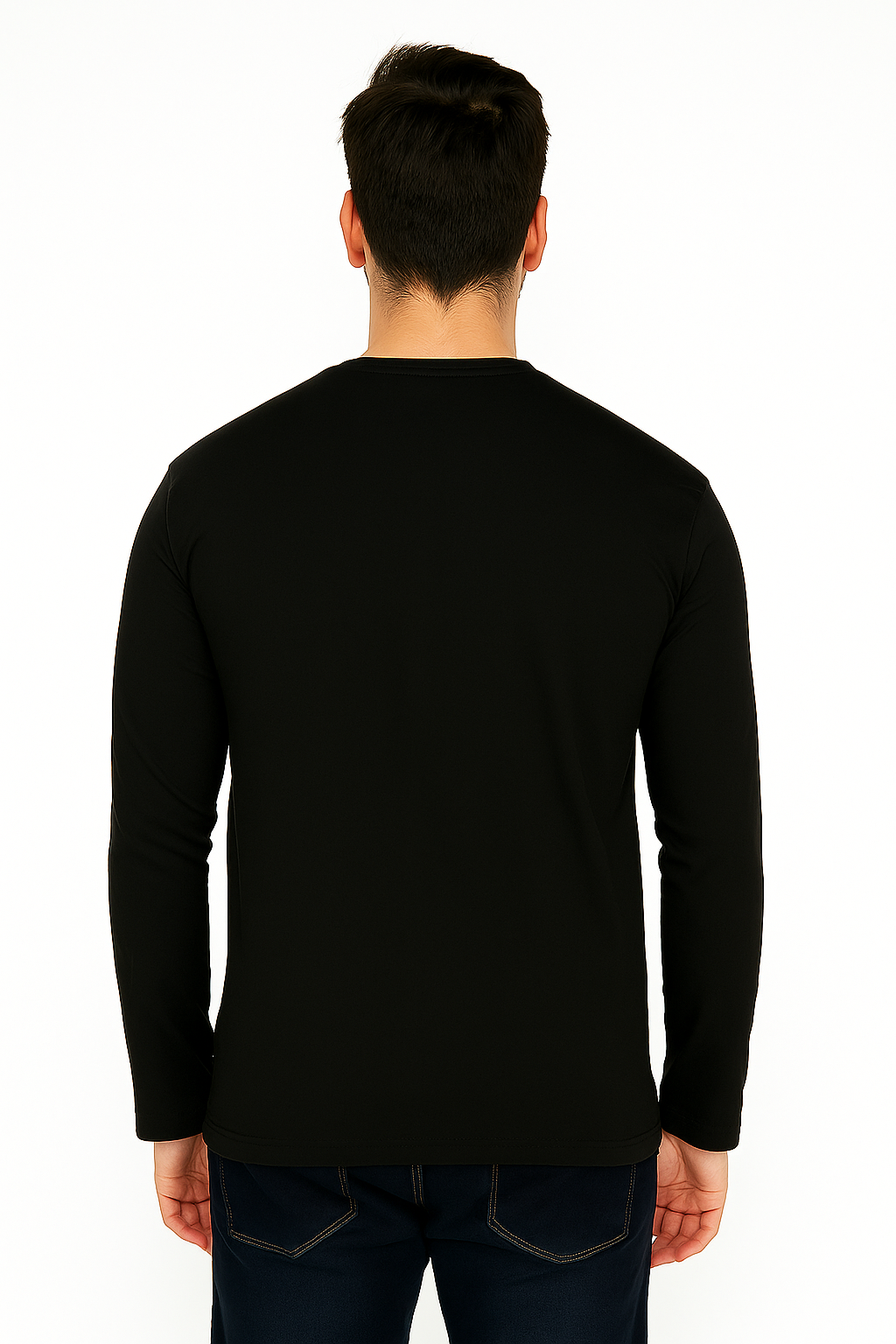 Men’s Full Sleeve Henley T-Shirt – Big & Tall