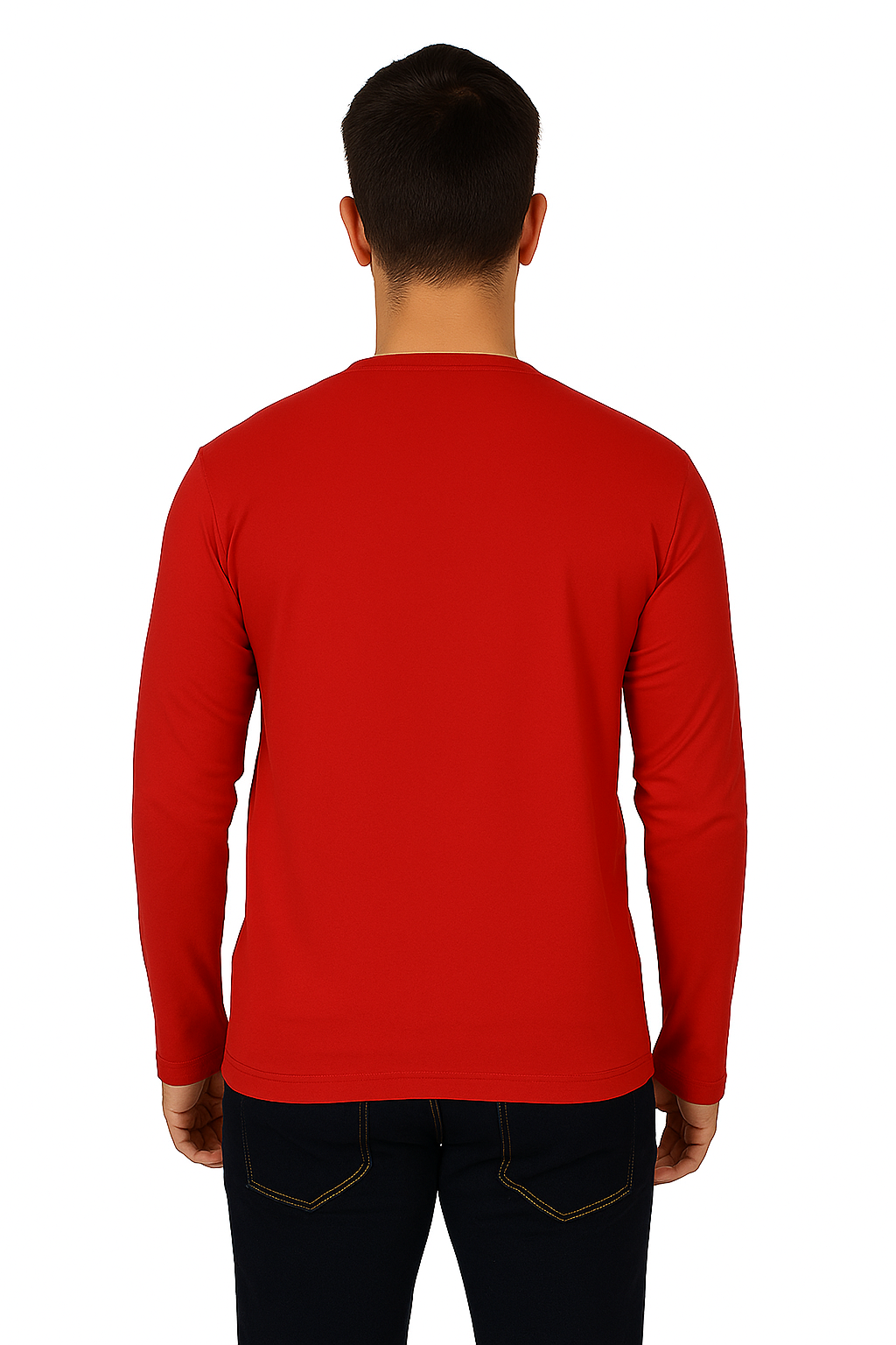 Men’s Full Sleeve Henley T-Shirt – Big & Tall