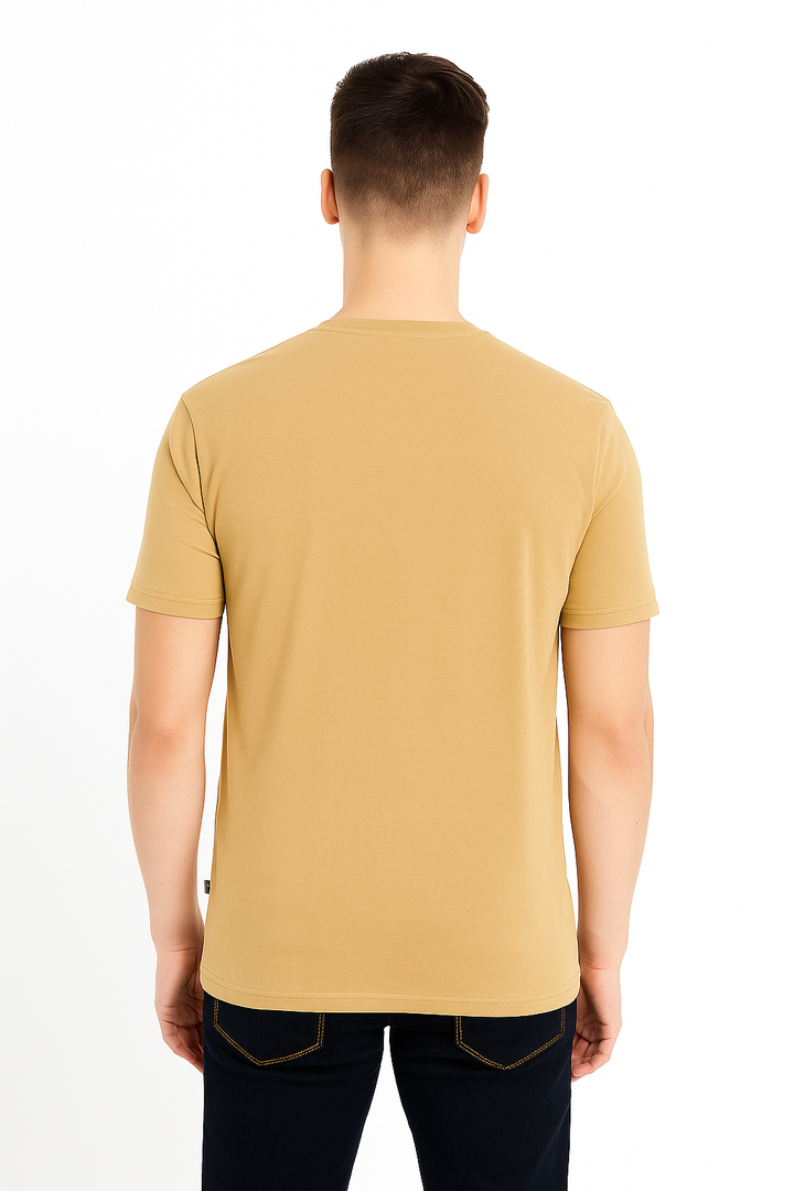 Men’s Henley Neck Half Sleeve T-Shirt – big & Tall