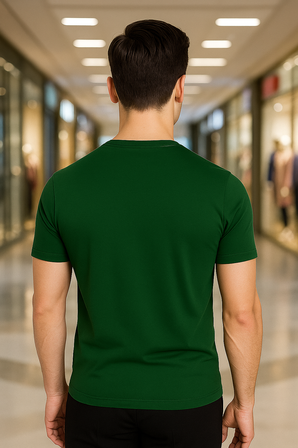 Men’s Henley Neck Half Sleeve T-Shirt – big & Tall