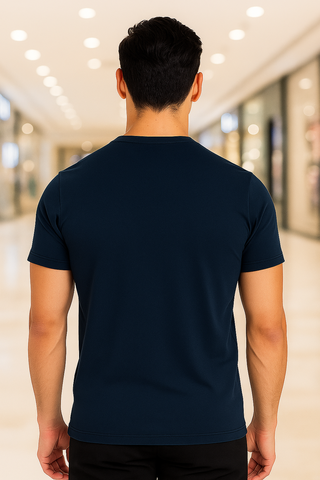 Men’s Henley Neck Half Sleeve T-Shirt – big & Tall