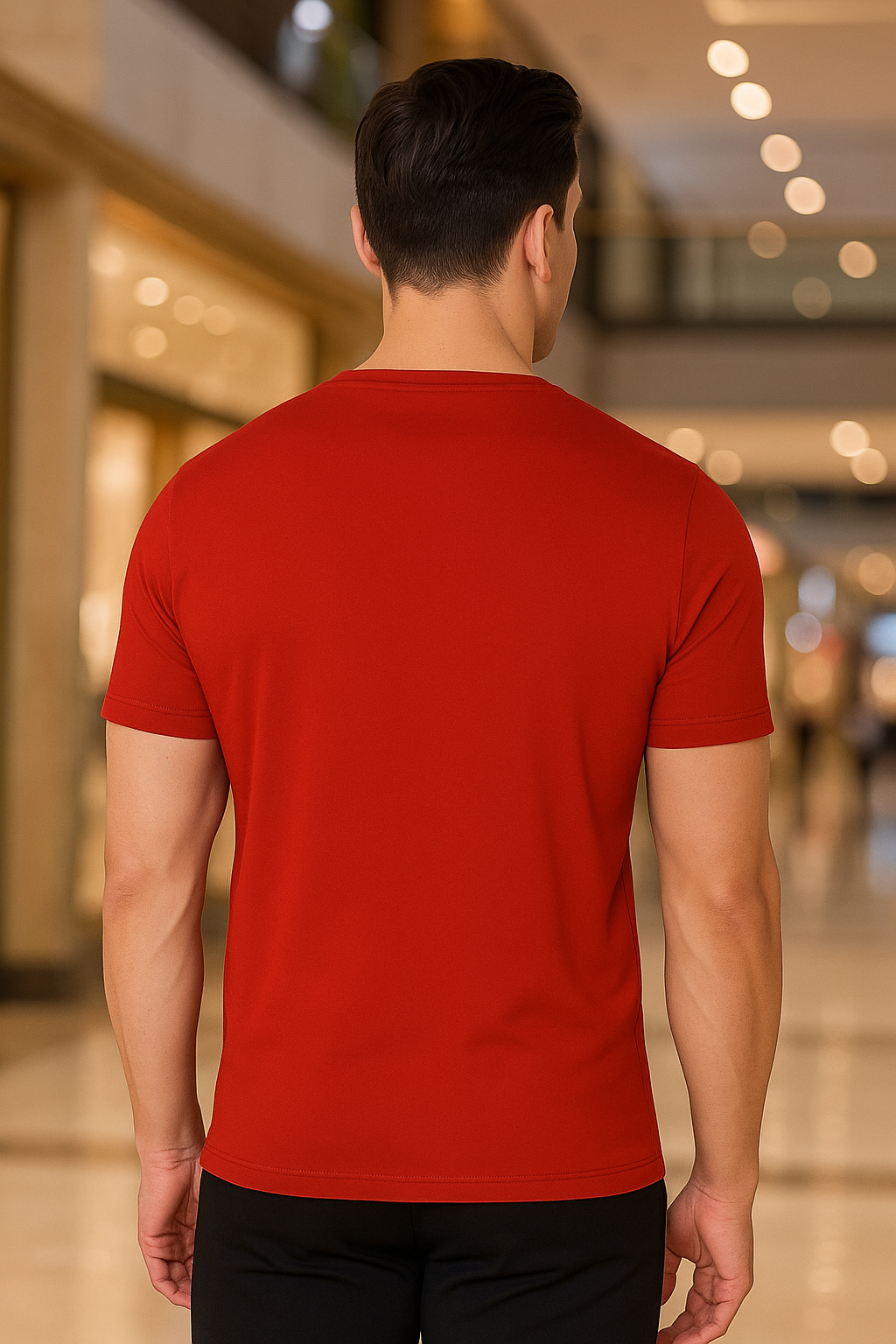 Men’s Henley Neck Half Sleeve T-Shirt – big & Tall