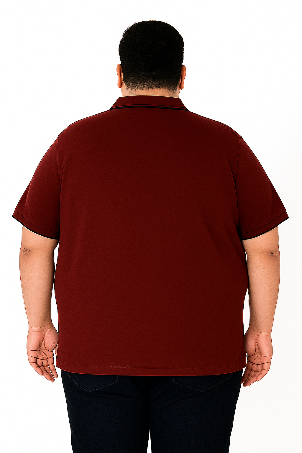 Men’s Melange Polo Shirt- Big & Tall