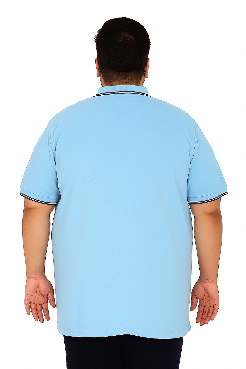 Men’s Melange Polo Shirt- Big & Tall