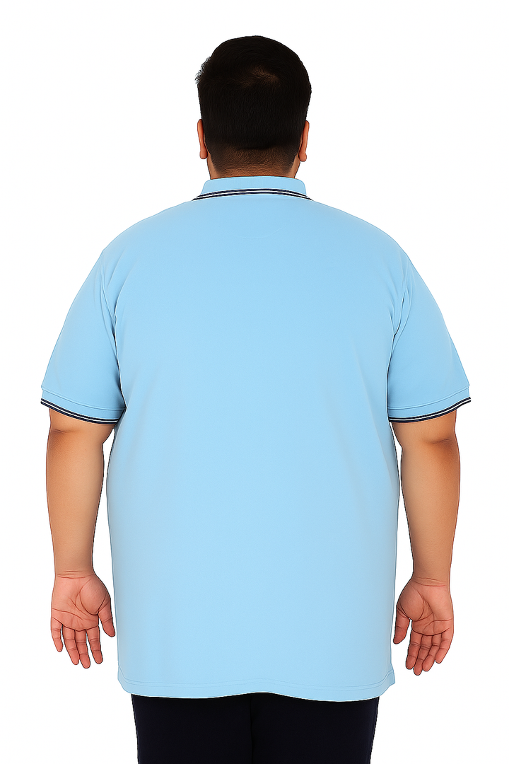 Men’s Melange Polo Shirt- Big & Tall
