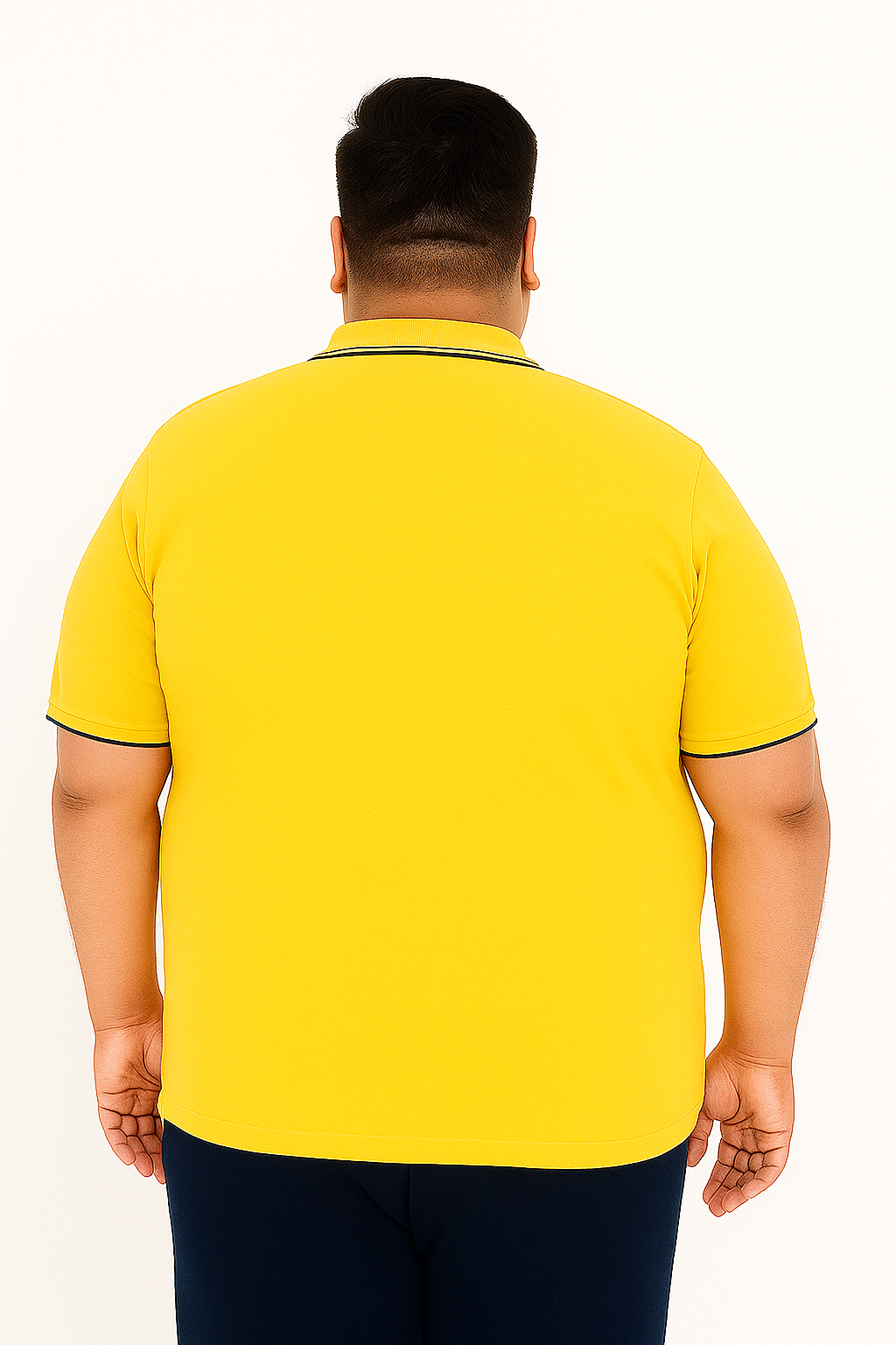 Men’s Melange Polo Shirt- Big & Tall