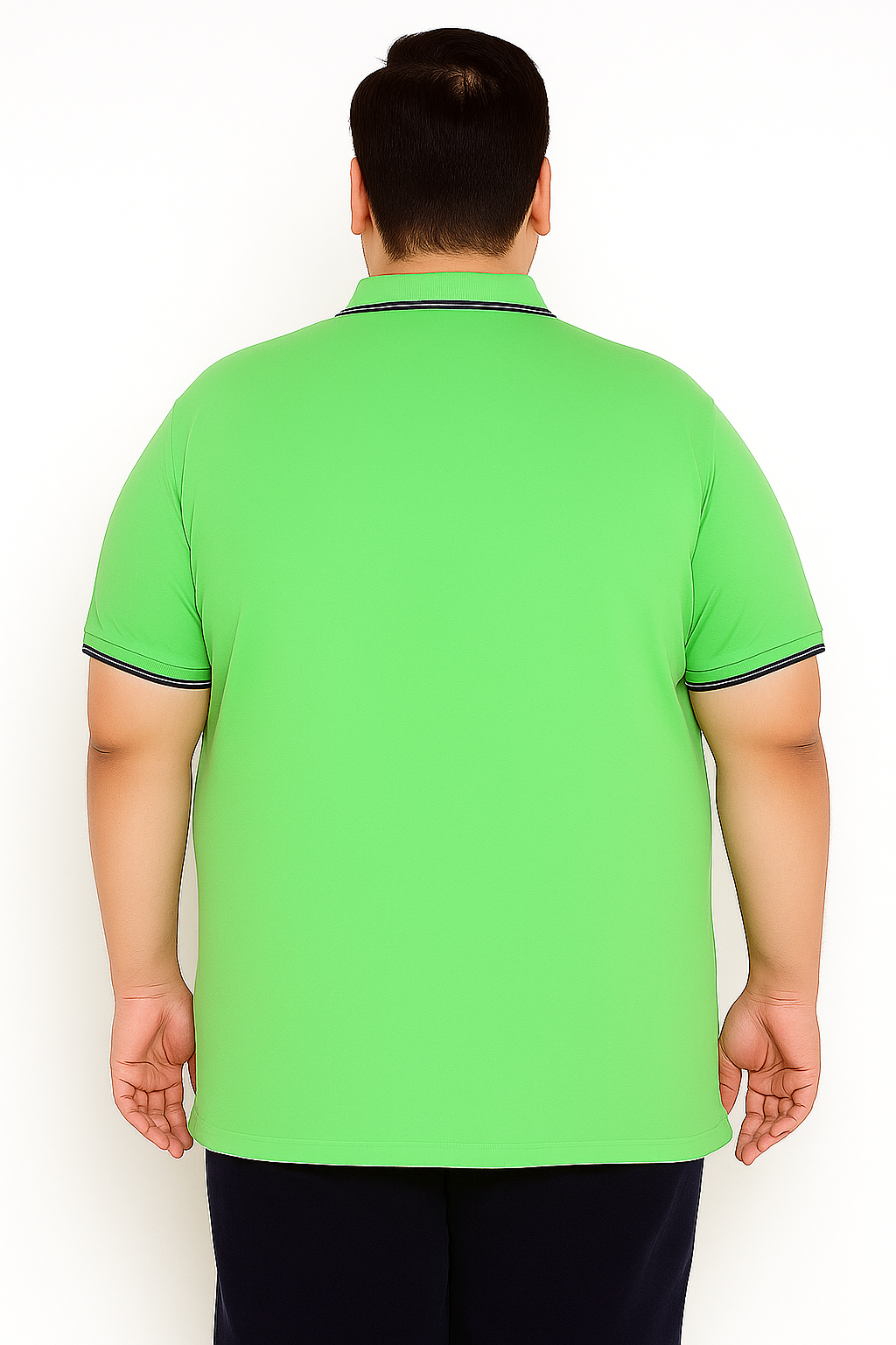 Men’s Melange Polo Shirt- Big & Tall