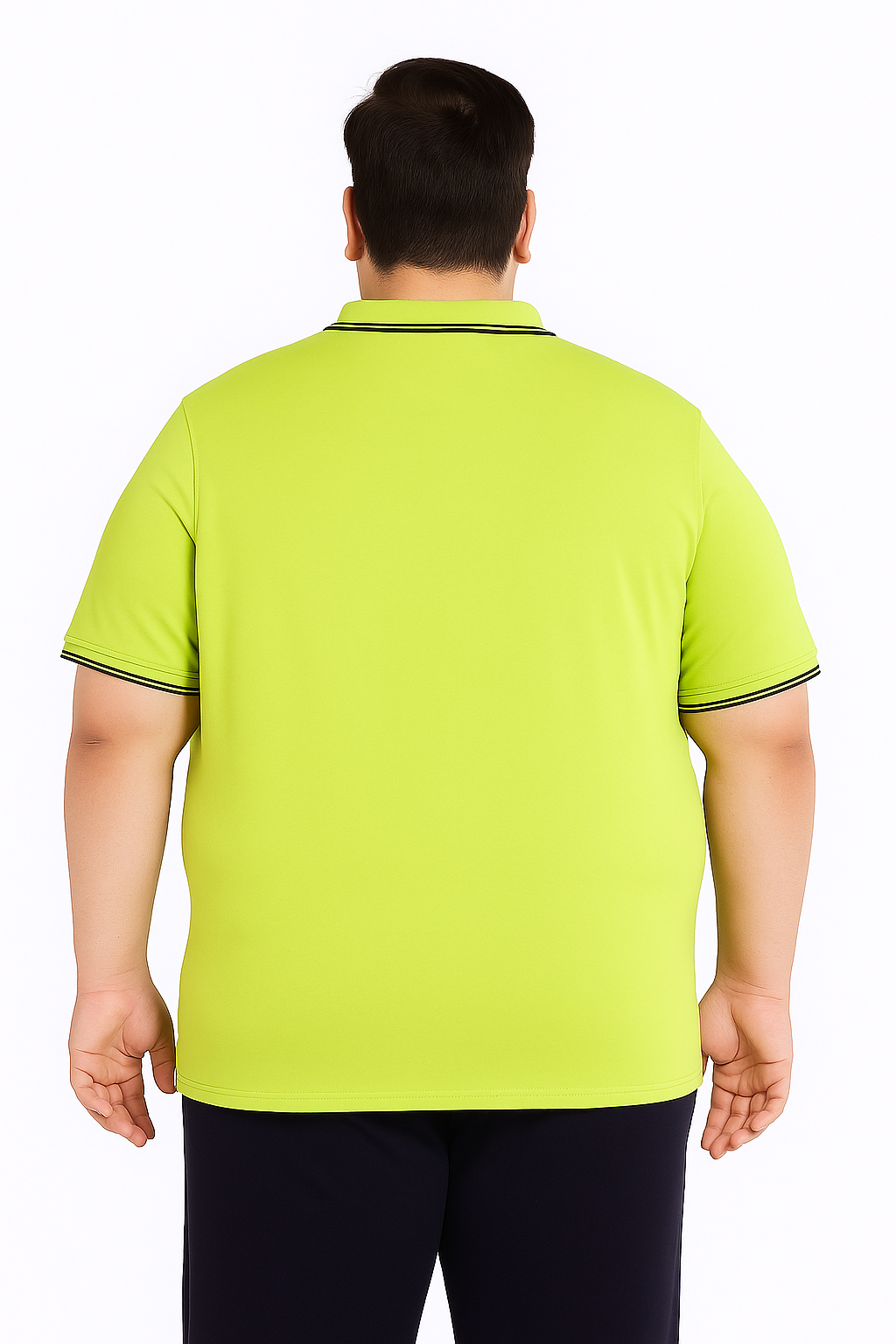 Men’s Melange Polo Shirt- Big & Tall