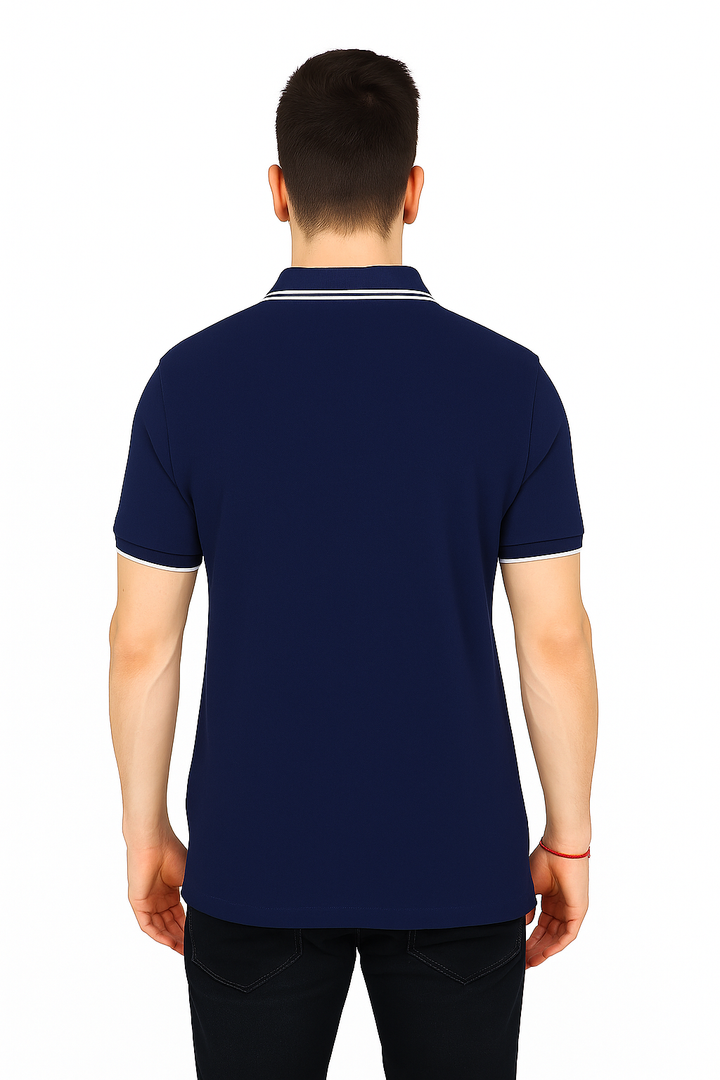 NAVY MELANGE