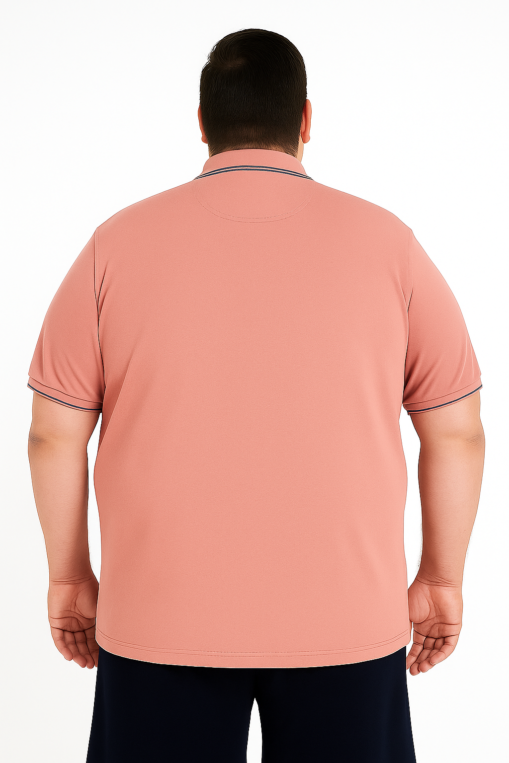 Men’s Melange Polo Shirt- Big & Tall