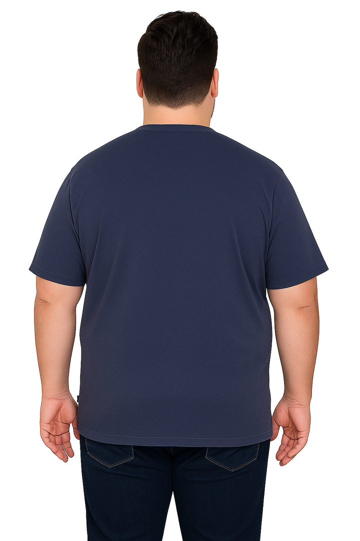 NAVY MELANGE