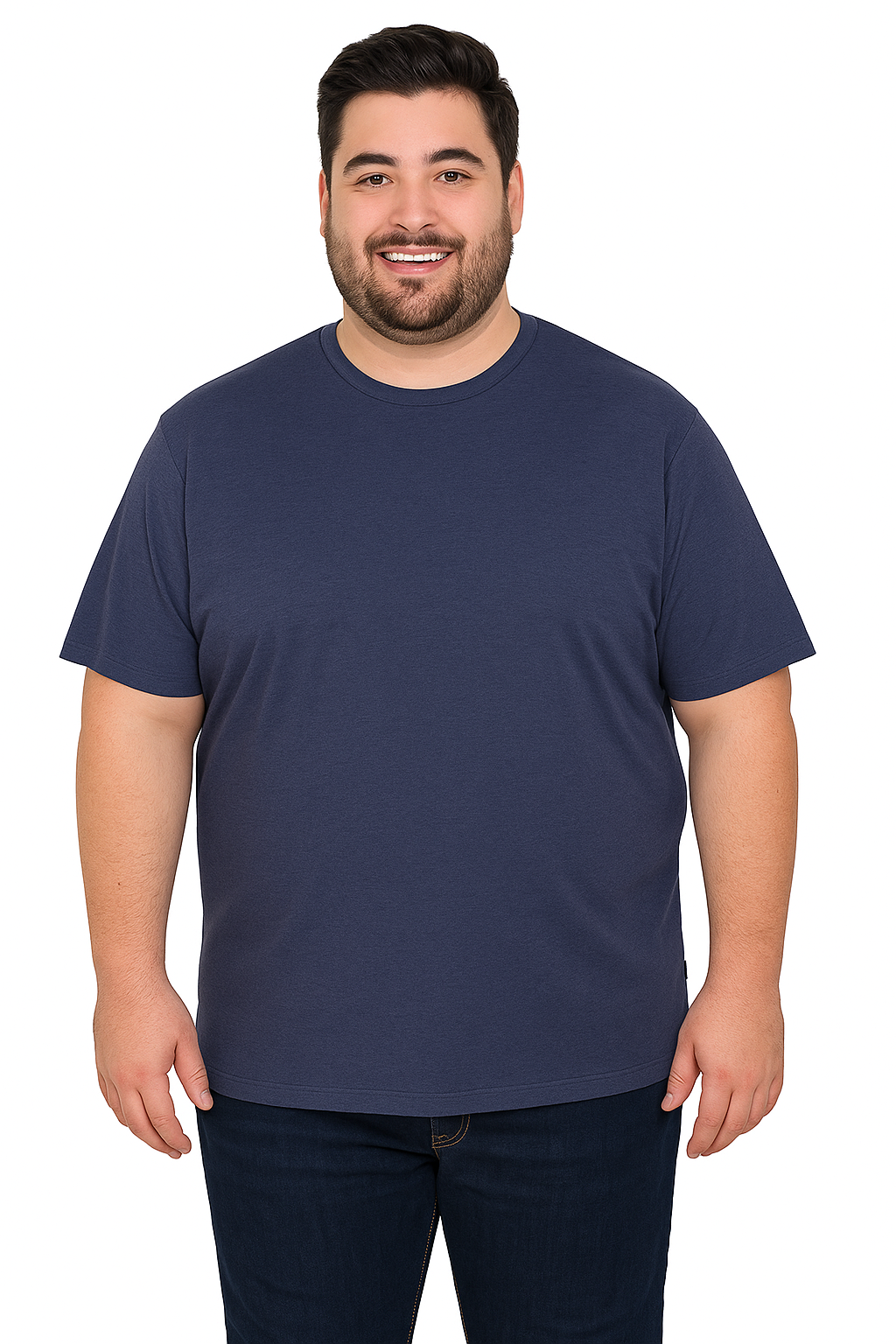 NAVY MELANGE