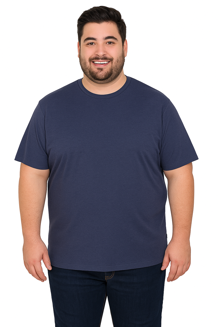 NAVY MELANGE