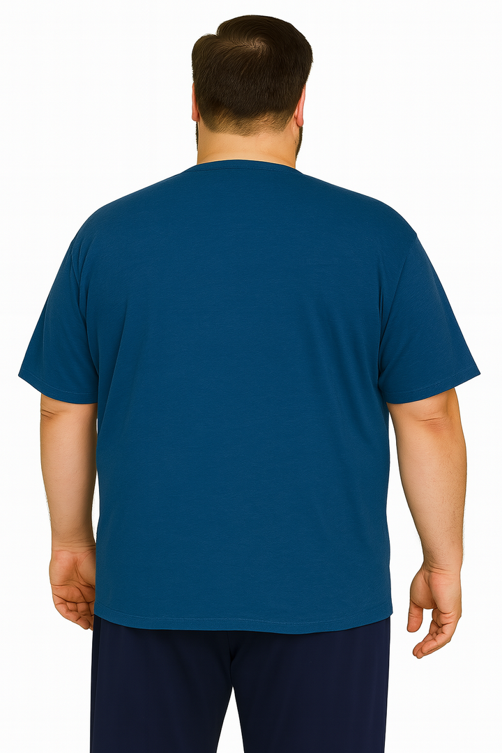 NAVY MELANGE
