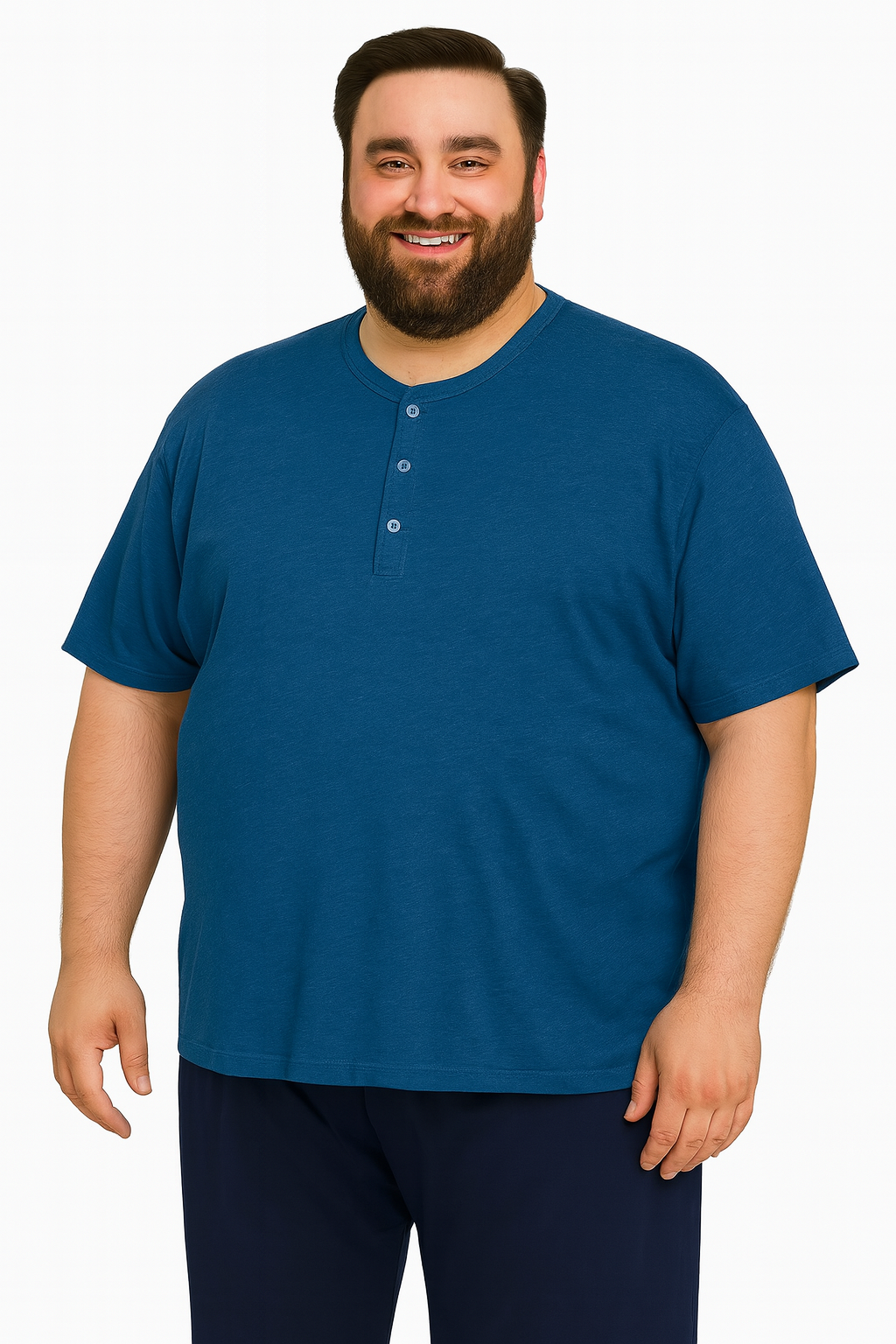 NAVY MELANGE