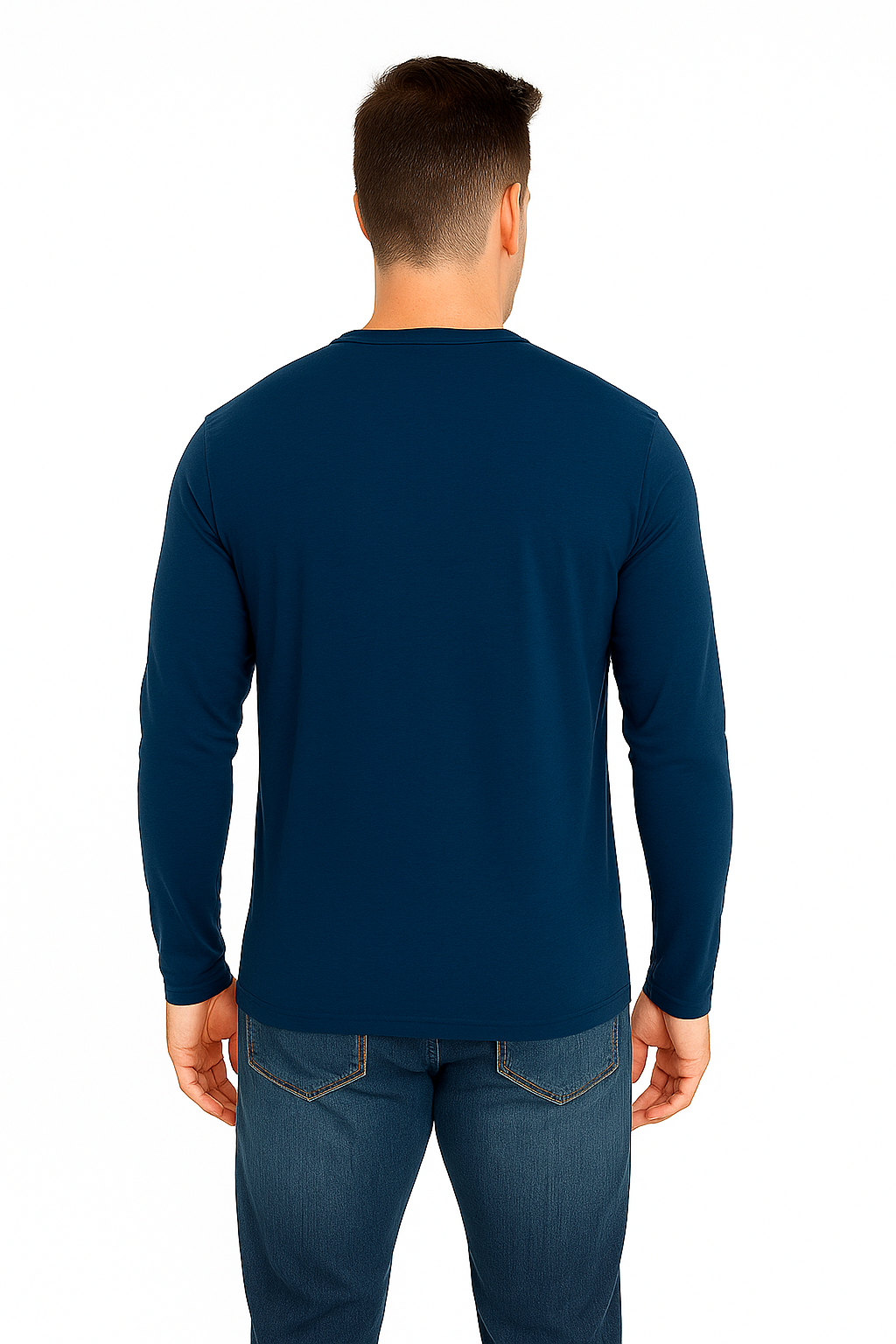 NAVY MELANGE