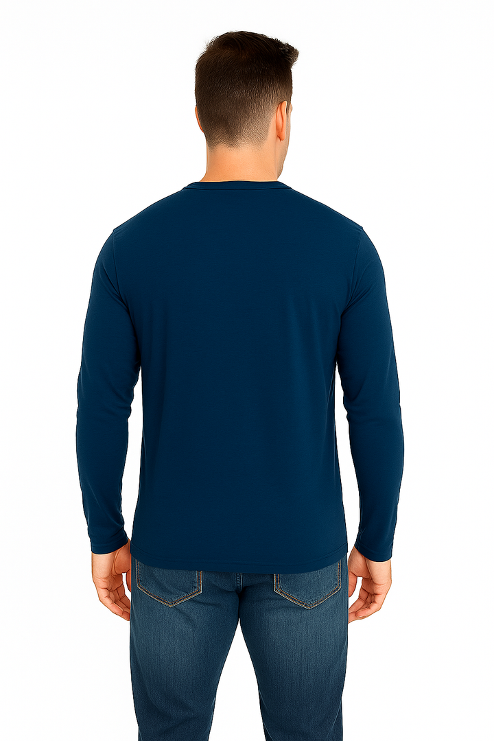 NAVY MELANGE