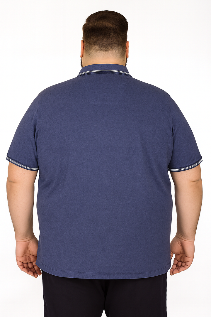 NAVY MELANGE
