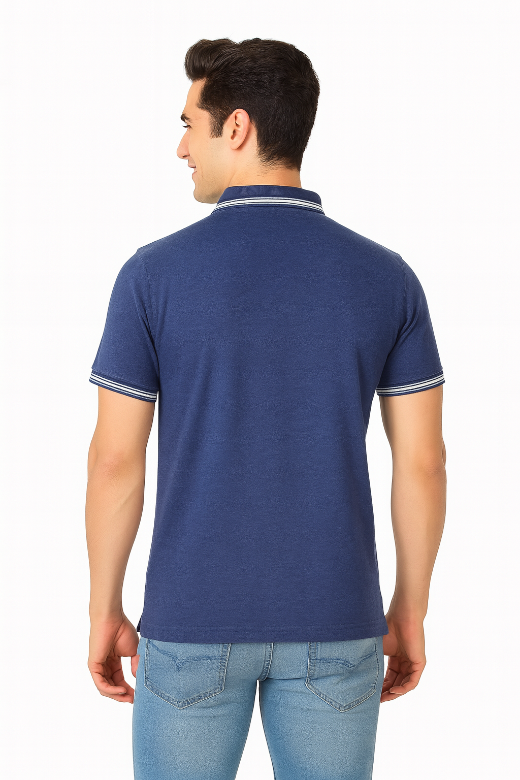 NAVY MELANGE