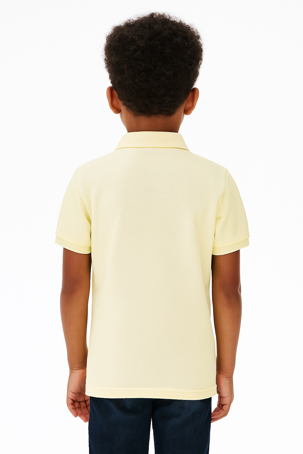 Kids' Piqué Plain Polo with Logo – Classic & Comfortable Polo Shirt for Kids