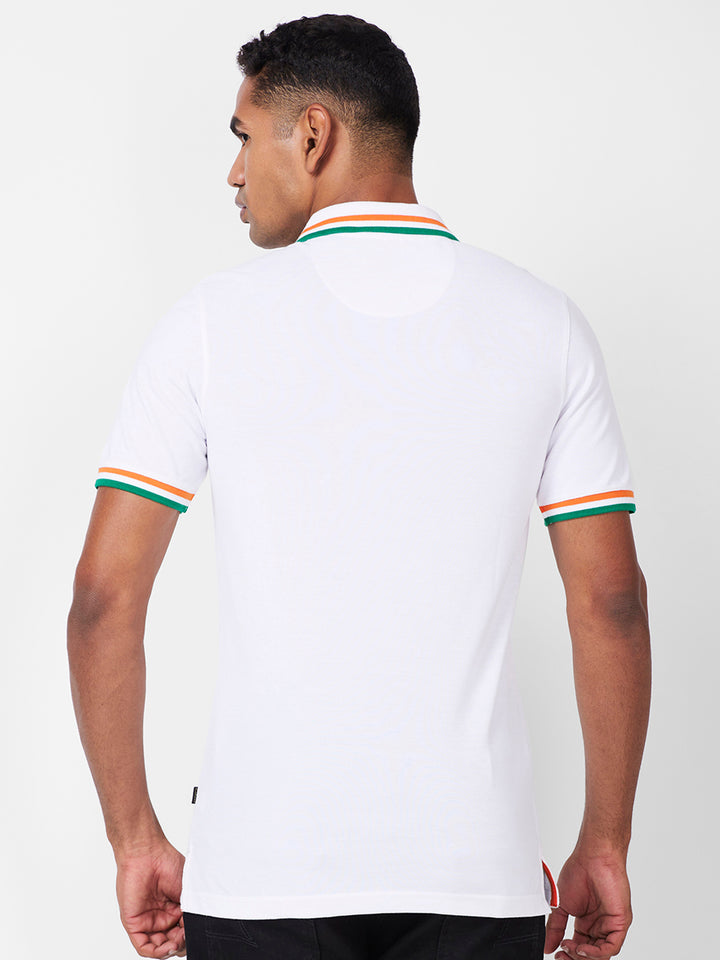 Men's Country Polo with Tricolor