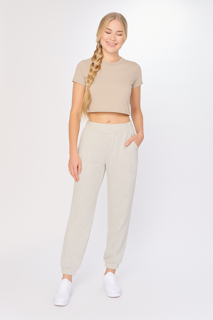 Women's DRI-EASE Cotton Blend Crop Top
