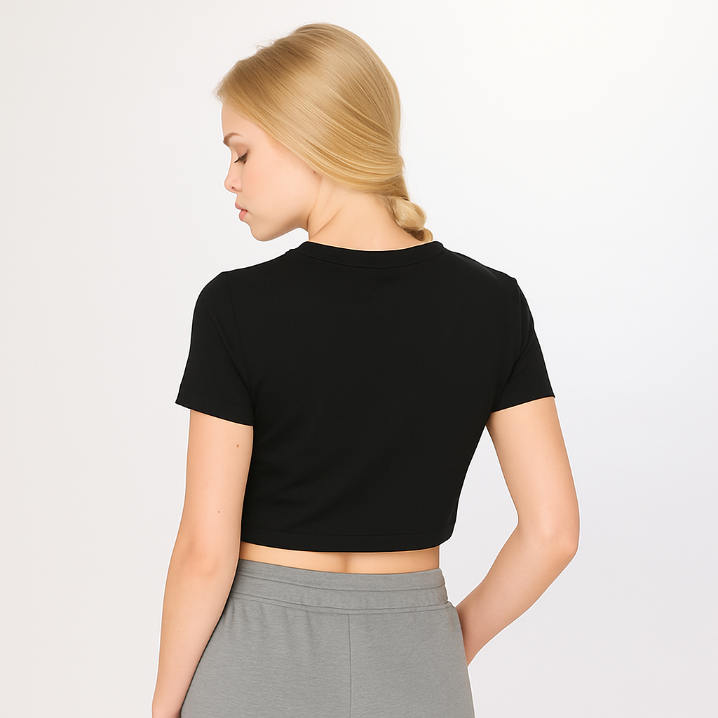 Women's DRI-EASE Cotton Blend Crop Top