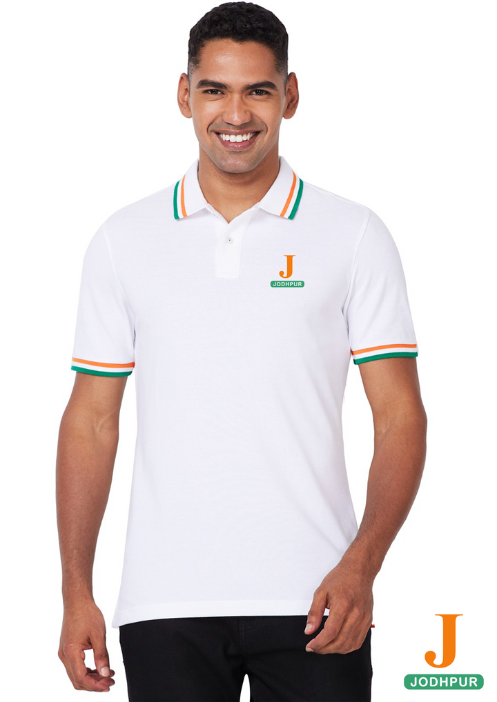 Men's Country Polo with Tricolor