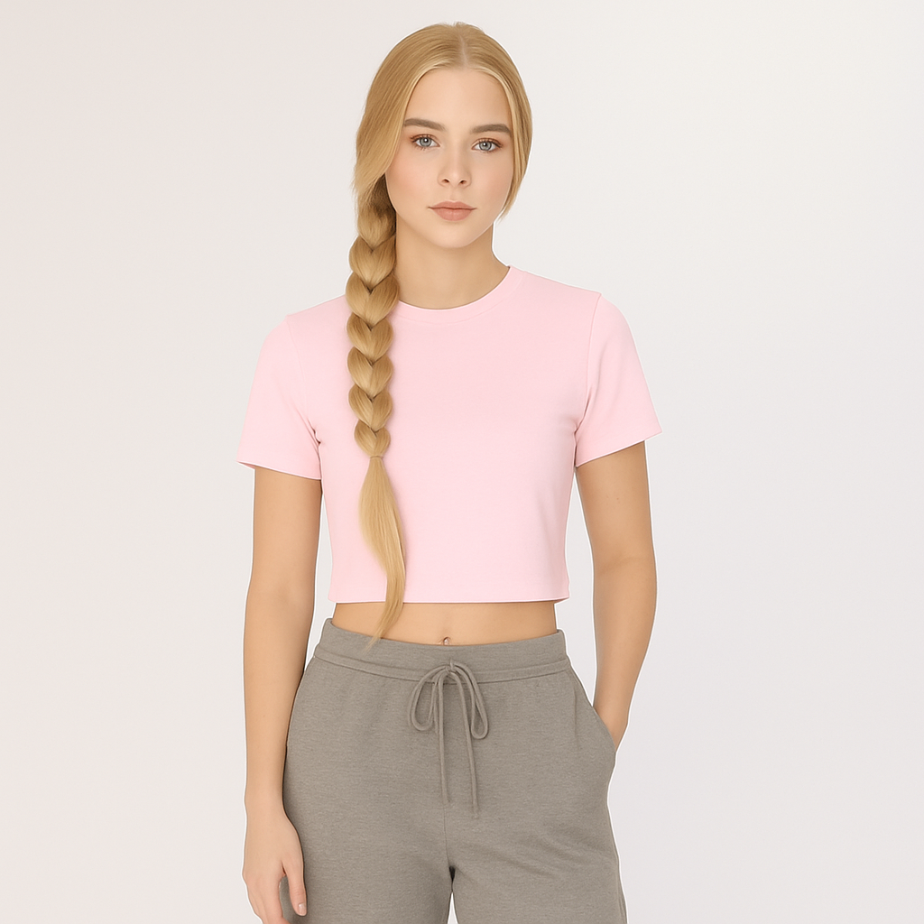 Women's DRI-EASE Cotton Blend Crop Top
