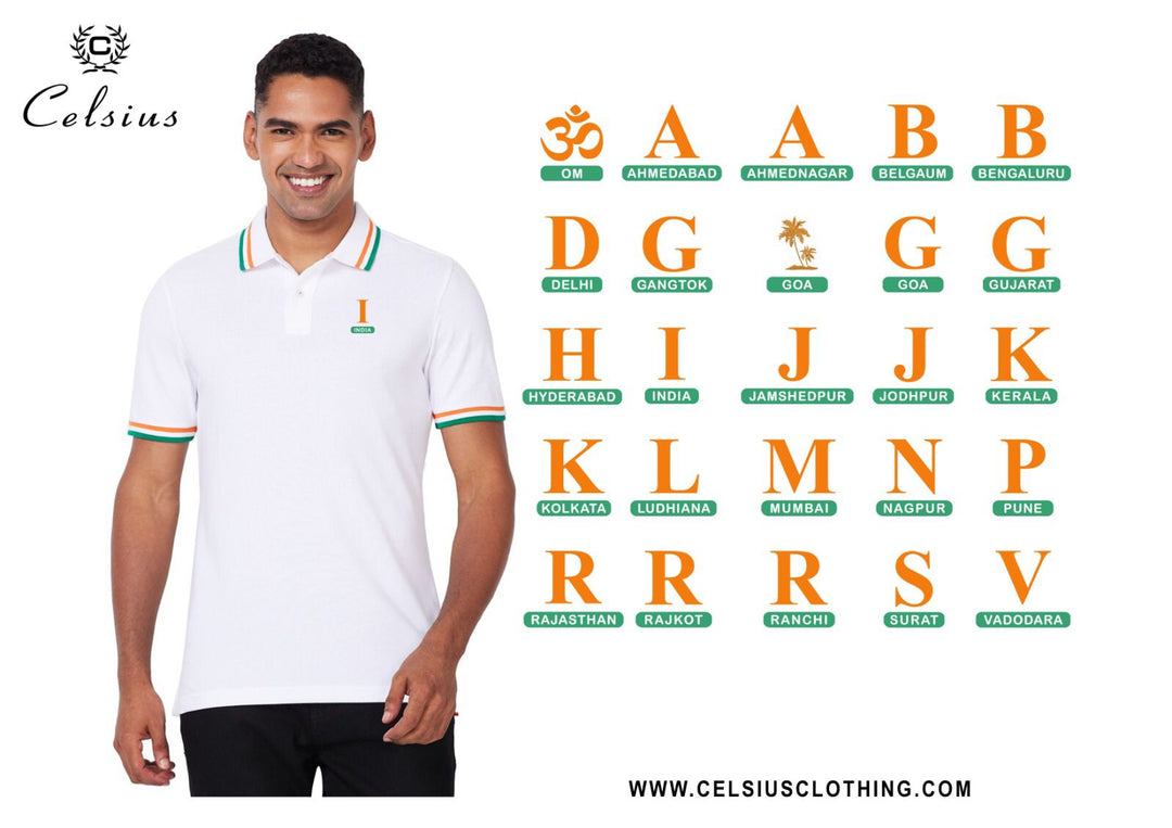 Men's Country Polo with Tricolor
