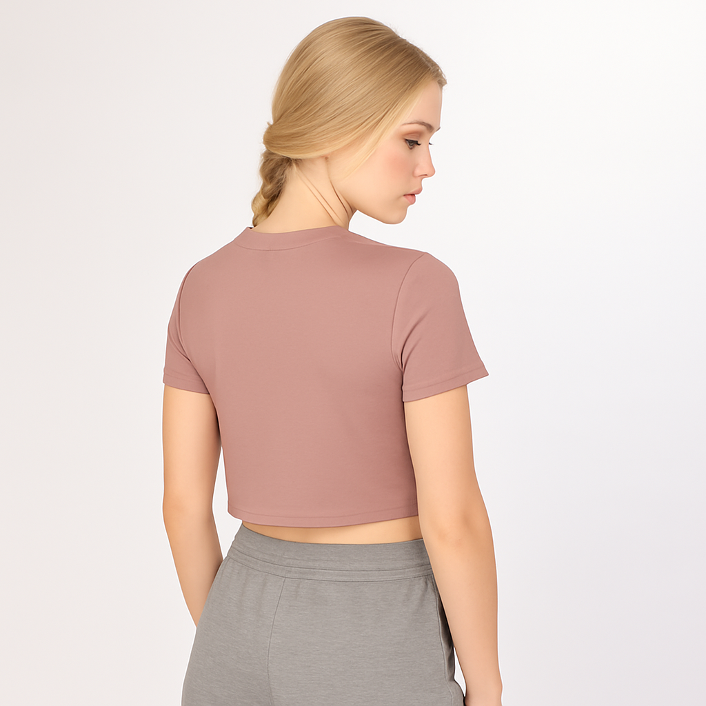 Women's DRI-EASE Cotton Blend Crop Top
