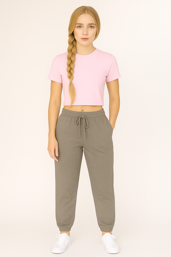Women's DRI-EASE Cotton Blend Crop Top